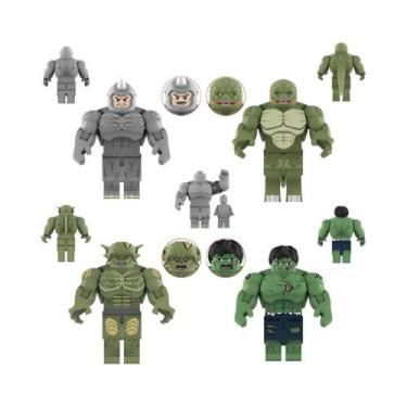 Imagem de Brinquedo De Blocos De Montar Do Hulk, Figura De Ação Clássica, Quebra