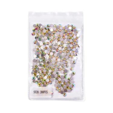Imagem de Strass De Unha Transparente AB Cristal 144/288/1440pçs SS3-SS50 Base R