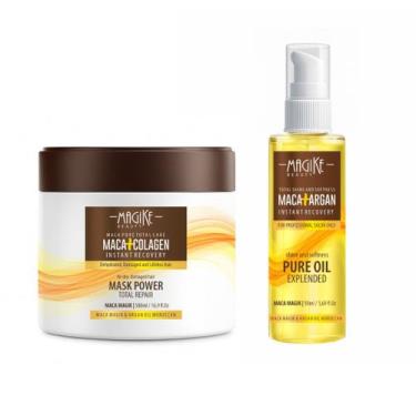 Imagem de Kit Máscara Maca Essence Collagen Magike 500 ML e Oleo Maca Argan 50 M
