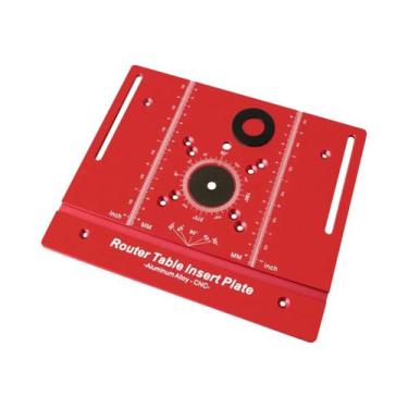 Imagem de Kit De Elevação Para Tupia De Marcenaria De 65mm De Diâmetro, Placa In