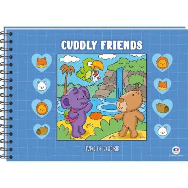 Imagem de Livro Cuddly Friends Livrao De Colorir Ciranda Cultural