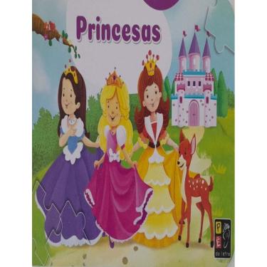 Imagem de Livro Quebracabeca Princesas