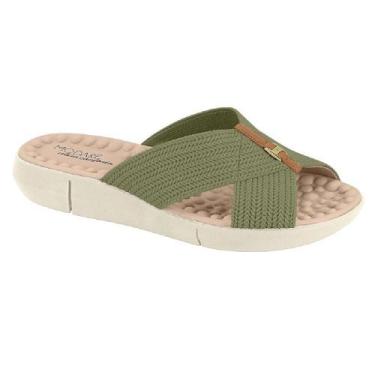 Imagem de Sandalia modare ultraconforto em x ref 7142.101.30155, Verde, 37