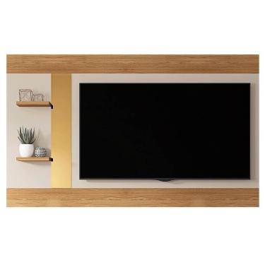 Imagem de Painel Para Tv 65 Polegadas 2 Prateleiras Discovery Caemmun