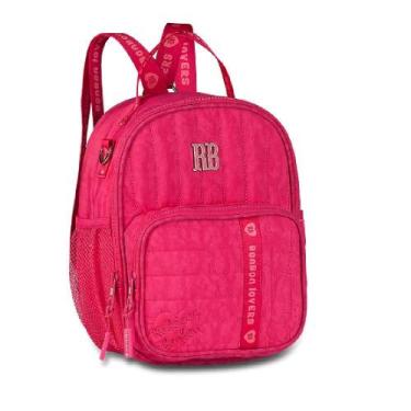 Imagem de Lancheira rebecca bonbon termica 10" 2 em 1 ref rb27007, ROSA