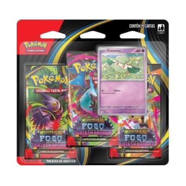 Imagem de Cottonee Blister Triplo Fogo Fantasmagorico - Copag 35676