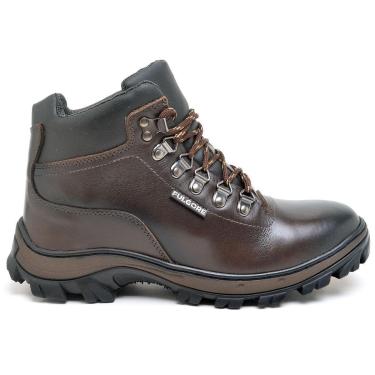 Imagem de Bota Adventure Fulgore couro Legítimo Cano Curto Confortável-Masculino