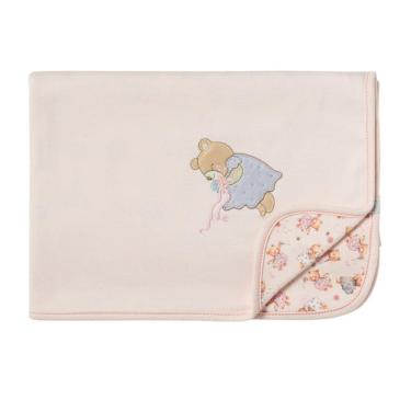 Imagem de Manta De Suedine Bebê Aurora Rosa - Hug