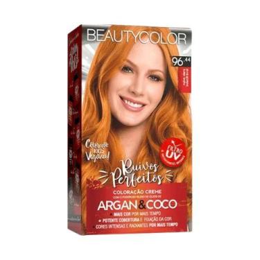 Imagem de Tintura beauty color kit 96.44 ruivo claro indecifravel