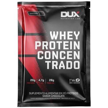 Imagem de Whey Protein Concentrado DUX Nutrition em sachê de 28gr, Butter Cookie