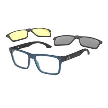 Imagem de Armação De Óculos Mormaii Swap Ng2 Magnetic m6187k2656 Azul Fosco cat1-Masculino