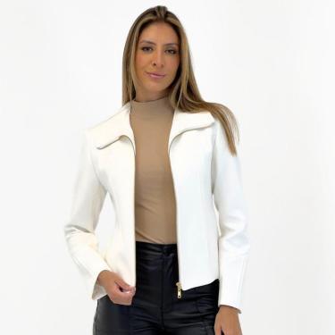 Imagem de Casaco Malise Curto em Malha Executive Feminino-Feminino