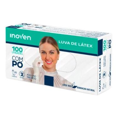 Imagem de LUVA LATEX COM PÓ PROFISSIONAL CAIXA COM 100 uni - Inoven, G