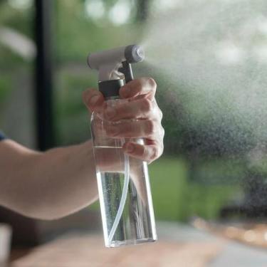 Imagem de Spray Borrifador Para Limpeza Multiuso 500ml Com Trava Jato Regulável 