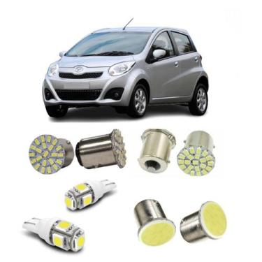 Imagem de Lâmpadas Led 6000 Traseira Seta Ré Freio Jac J2 2012 a 2014 - AUTOVEX
