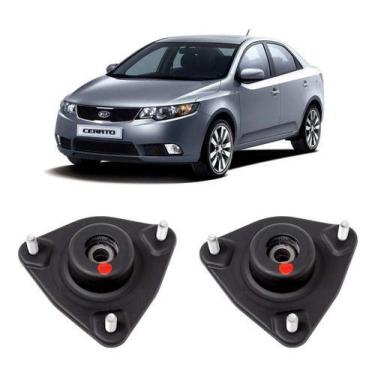 Imagem de 2 Coxim Batente Suspensão Dianteira Kia Cerato 2009 Até 2012 - QualyKi