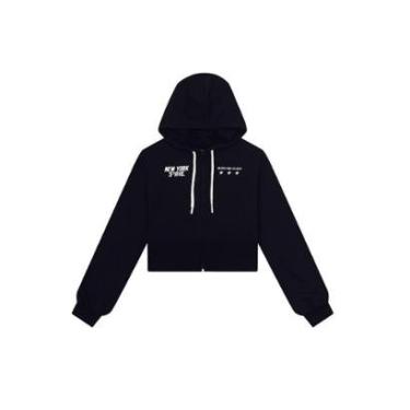 Imagem de Jaqueta cropped teen menina de moletom Brandili Young-Feminino