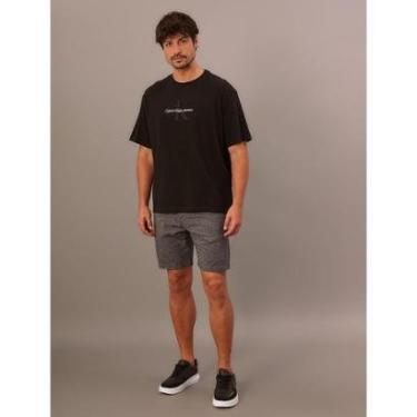 Imagem de Camiseta Manga Curta Calvin Klein JeansRe Issue Bordado-Masculino