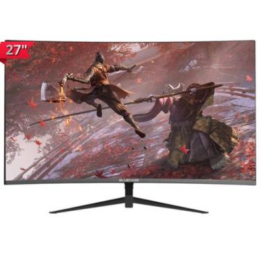 Imagem de Monitor gamer 27 preto curvo nyx 5ms bluecase fhd 100hz hdmi vga frees