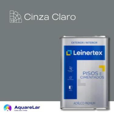 Imagem de Pisos e Cimentados Leinertex 18L, Cinza claro