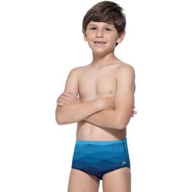 Imagem de Sunga Tradicional Waves - Speedo, Azul, 06