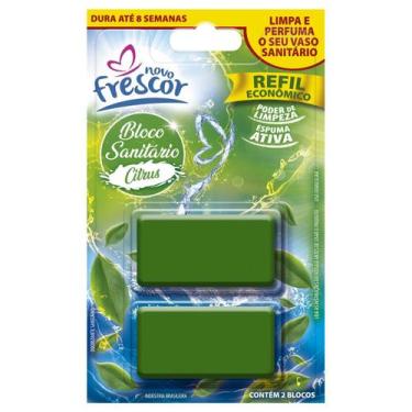 Imagem de Kit 12 Unidades Refil Pastilha Bloco 30g Detergente Sanitário Com 2 Bl