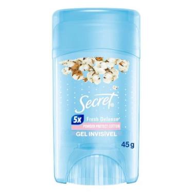 Imagem de Desodorante Gel Stick Powder Protect Cotton 48h Secret 45g, 1, 45g