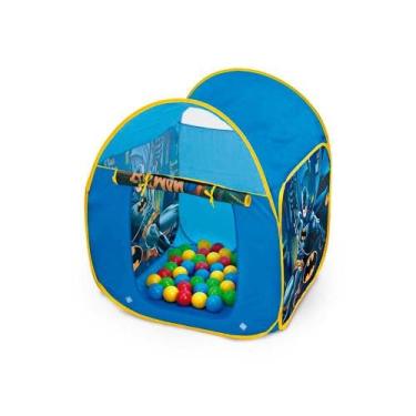 Imagem de Barraca Com 25 Bolinhas Batman Fun Azul