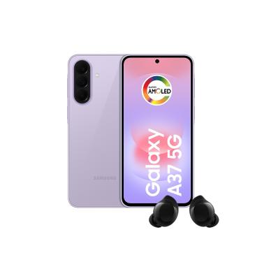 Imagem de Smartphone Samsung Galaxy A37 5G Tela 6.7" 256GB Lavanda + Fone de Ouvido Buds Core Preto
