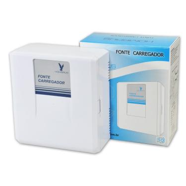 Imagem de Fonte Carregadora de Bateria Temporizada 12V 2A Bivolt com Proteção e Temporização Hombrus