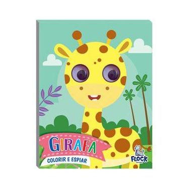 Imagem de Colorir e espiar: girafa - Flock Editora