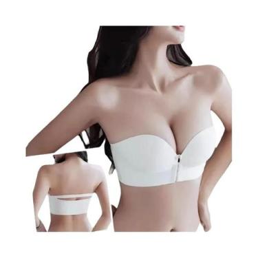 Imagem de Sutiã Push-up Para Mulheres Com Peito Pequeno FINETOO Respirável Com A