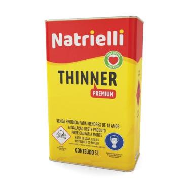 Imagem de Thinner Natrielli 8116 5L Embalagem c/ 4 unidades