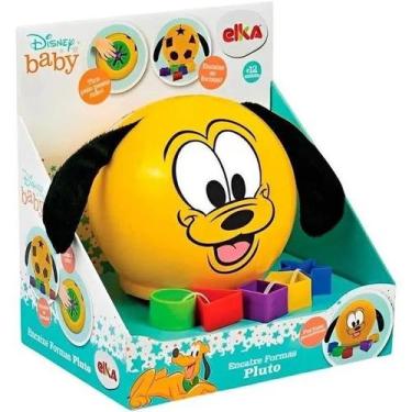 Imagem de Brinquedo Educativo Pluto Encaixe Formas ELKA