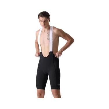 Imagem de Calças De Ciclismo Masculinas De Cintura Alta Com Almofada Absorvente 