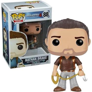 Imagem de Funko Pop Uncharted 4 Nathan Drake Brown 88 