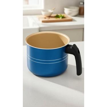 Imagem de Leiteira Fervedor Antiaderente 1,6L Azul Nº14 - Congratulations Store