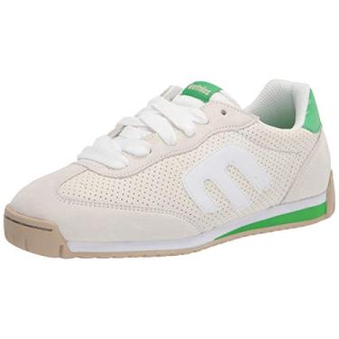 Imagem de Etnies Tênis feminino Lo-Cut Cb, Branco/Verde, 5.5