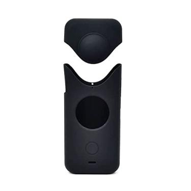 Imagem de Capa de Silicone + Tampa para Lente Compatível com Insta360 One X2 - StartRC Cor Preto
