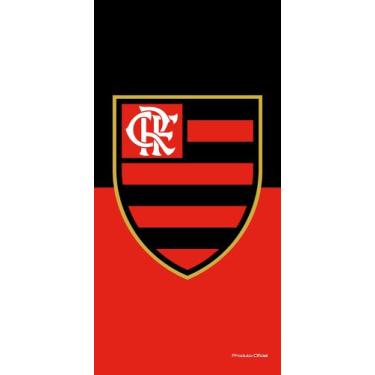 Imagem de Toalha Banho Veludo Flamengo 16152 - Buettner