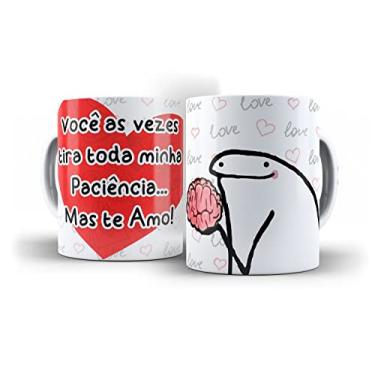 Imagem de Caneca Flork Voc? tira minha paci?ncia mas te amo