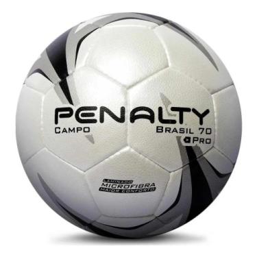 Bola de Futebol Campo Penalty Torcida XXI - Branco+Preto