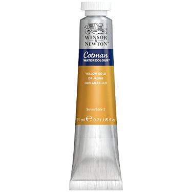 Imagem de Winsor & Newton Tinta Aquarela Cotman, Metálico, 21 ml (20 g), Ouro Amarelo