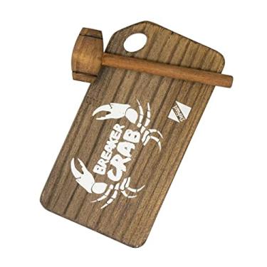 Imagem de Debiasi, Tábua para Quebrar Caranquejo com Martelo, Rústica Plus, 25 X 13cm
