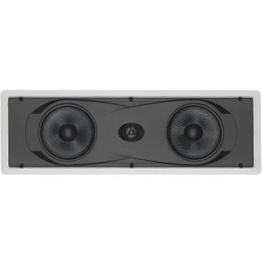 Imagem de Yamaha In-Wall 150 watts Natural Sound 2-Way Speaker with 1" Titanium Dome Swivel Tweeter & Dual 6-1/2" Kevlar Cone Woofers for Enhanced Center Channel, Plasma LCD Big Screen TV or any Home Theater System