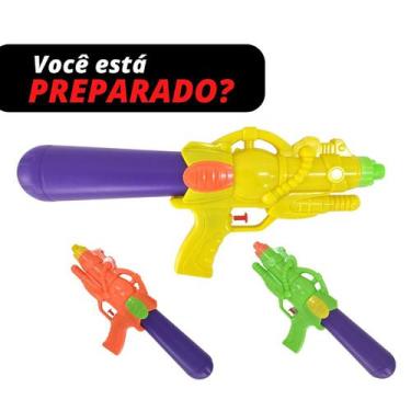 Arminha Pistola Lança Água Brinquedo Praia Water Gun 380ml - Ri Happy