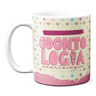 Imagem de Caneca Odontologia O Tempo Cura Tudo Menos A Cárie Dentista (Branca)