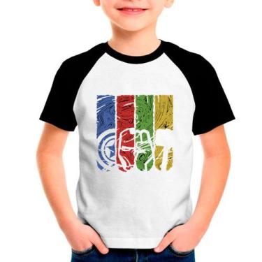 Imagem de Camiseta Vingadores Infantil - Design Camisetas