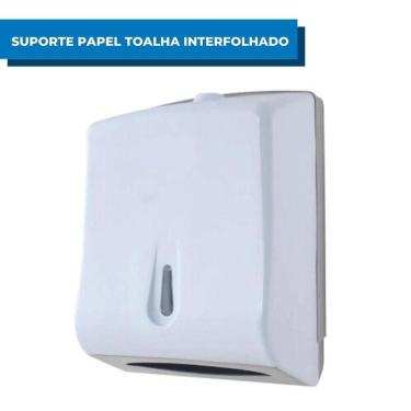 Imagem de Suporte Papel Toalha Banheiro Interfolhado Trilha
