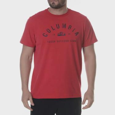 Imagem de Camiseta Columbia Csc Dome Vermelho Masculino